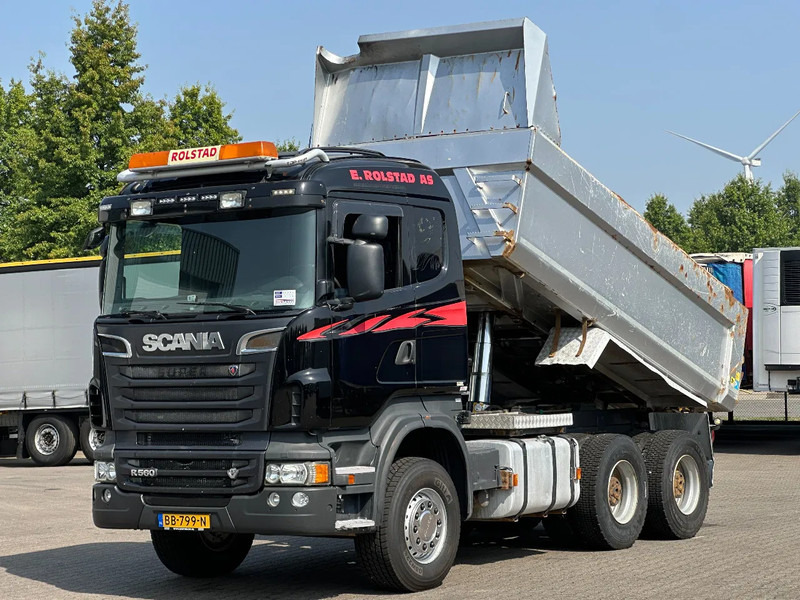 Scania R560 V8 6x4 Tipper / Big Axle / Full Steel / Euro 5 / Retarder - Самосвал камион: снимка 1 Scania R560 V8 6x4 Tipper / Big Axle / Full Steel / Euro 5 / Retarder - Самосвал камион: снимка 1