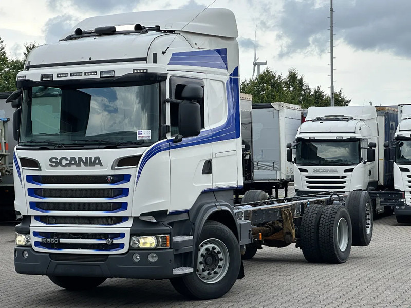 Scania R580 V8 6x2*4 Chassis Retarder Full Air 4.90 Wb Euro 6 - Шаси кабина: снимка 1 Scania R580 V8 6x2*4 Chassis Retarder Full Air 4.90 Wb Euro 6 - Шаси кабина: снимка 1