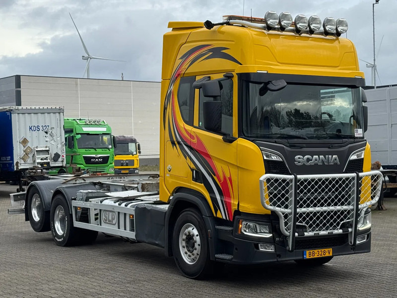 Scania R650 V8 6x2 WB 4.95mtr Retarder Full Air - Шаси кабина: снимка 2 Scania R650 V8 6x2 WB 4.95mtr Retarder Full Air - Шаси кабина: снимка 2