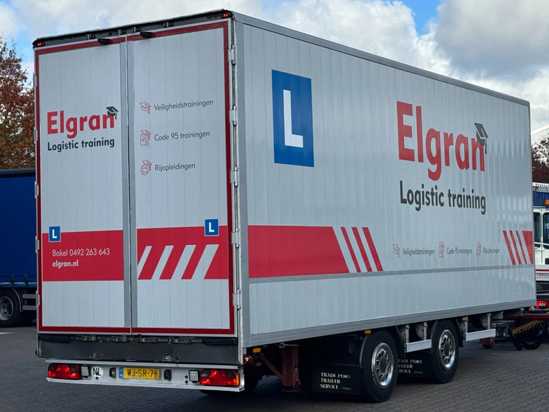Tracon Wipkar met Gesloten Aluminium Opbouw / BPW-Assen - Затворена каросерия ремарке: снимка 1 Tracon Wipkar met Gesloten Aluminium Opbouw / BPW-Assen - Затворена каросерия ремарке: снимка 1