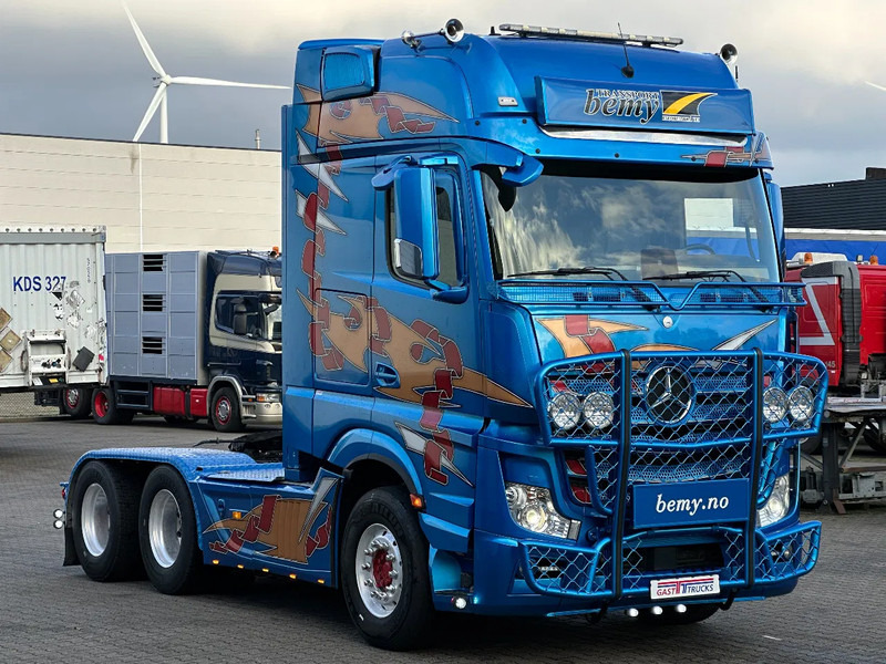 Mercedes-Benz Actros 2663 6x4 Giga Space Retarder Full Spoiler Euro 6 - Влекач: снимка 2 Mercedes-Benz Actros 2663 6x4 Giga Space Retarder Full Spoiler Euro 6 - Влекач: снимка 2