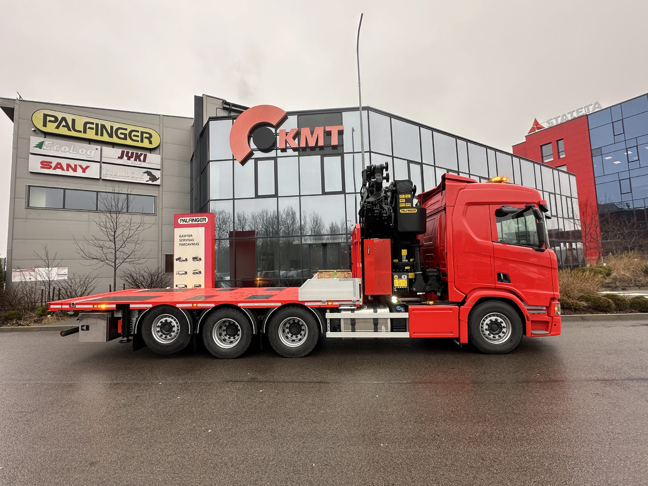 Scania 8x4 with Palfinger PK 53002-SH crane - Камион с кран: снимка 2 Scania 8x4 with Palfinger PK 53002-SH crane - Камион с кран: снимка 2
