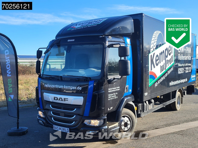 DAF LF 210 4X2 8tonner Manual Ladebordwand Euro 6 - Камион фургон: снимка 1 DAF LF 210 4X2 8tonner Manual Ladebordwand Euro 6 - Камион фургон: снимка 1