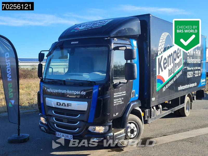 DAF LF 210 4X2 8tonner Manual Ladebordwand Euro 6 - Камион фургон: снимка 1 DAF LF 210 4X2 8tonner Manual Ladebordwand Euro 6 - Камион фургон: снимка 1