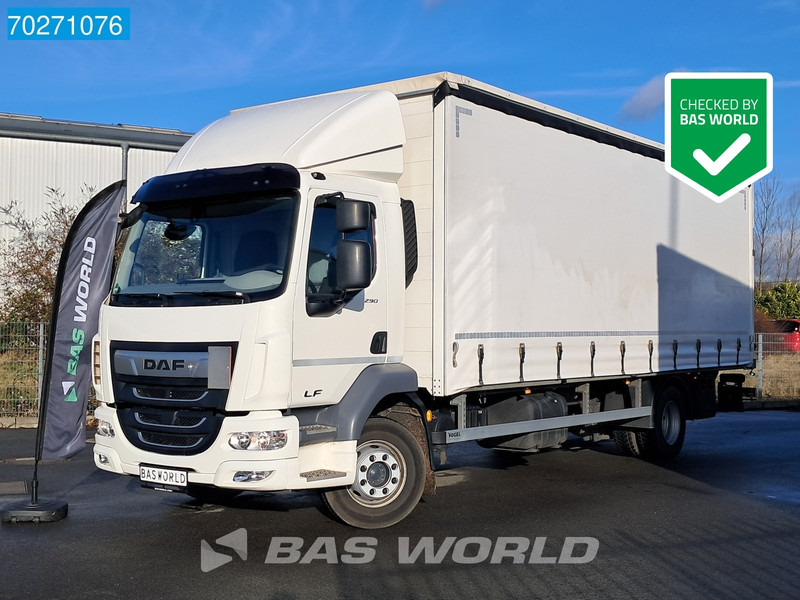 DAF LF 290 4X2 16tonner Automatic Ladebordwand ACC Euro 6 - Камион с брезент: снимка 1 DAF LF 290 4X2 16tonner Automatic Ladebordwand ACC Euro 6 - Камион с брезент: снимка 1
