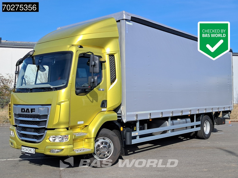 DAF XB 260 4X2 2024 registration 16tons Automatic Ladebordwand ACC Euro 6 - Камион с брезент: снимка 1 DAF XB 260 4X2 2024 registration 16tons Automatic Ladebordwand ACC Euro 6 - Камион с брезент: снимка 1
