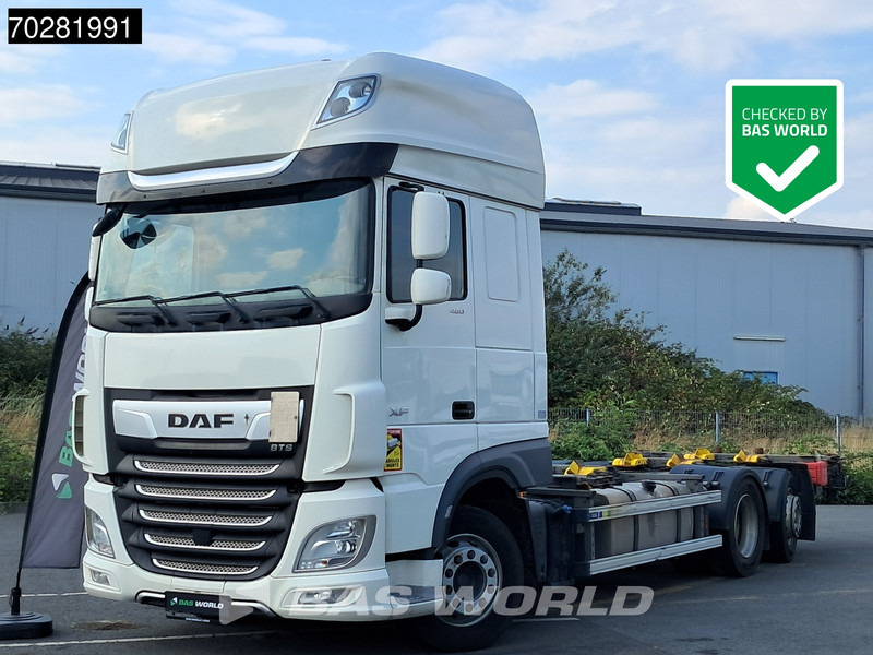 DAF XF 480 6X2 BDF 2xTanks Lift+lenkasche Automatic Retarder ACC Euro 6 - Контейнеровоз/ Сменна каросерия камион: снимка 1 DAF XF 480 6X2 BDF 2xTanks Lift+lenkasche Automatic Retarder ACC Euro 6 - Контейнеровоз/ Сменна каросерия камион: снимка 1