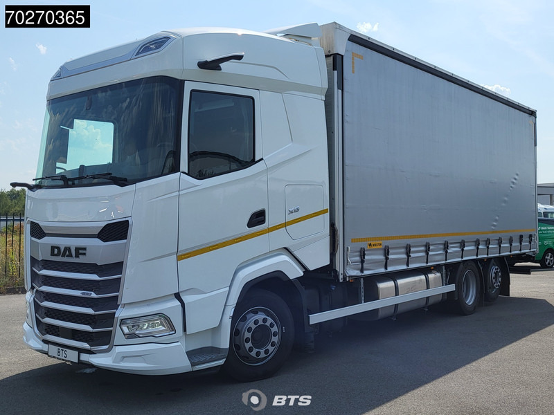 DAF XG 480 6X2 Wielton Aufbau ACC LED Navi Mirror cam Euro 6 - Камион с брезент: снимка 1 DAF XG 480 6X2 Wielton Aufbau ACC LED Navi Mirror cam Euro 6 - Камион с брезент: снимка 1