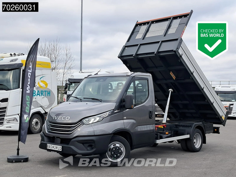 Нови Бус самосвал Iveco Daily 35C21 3.0L 210PS Automatik Kipper ACC Klima CarPlay Kieper 3m3 A/C: снимка 1