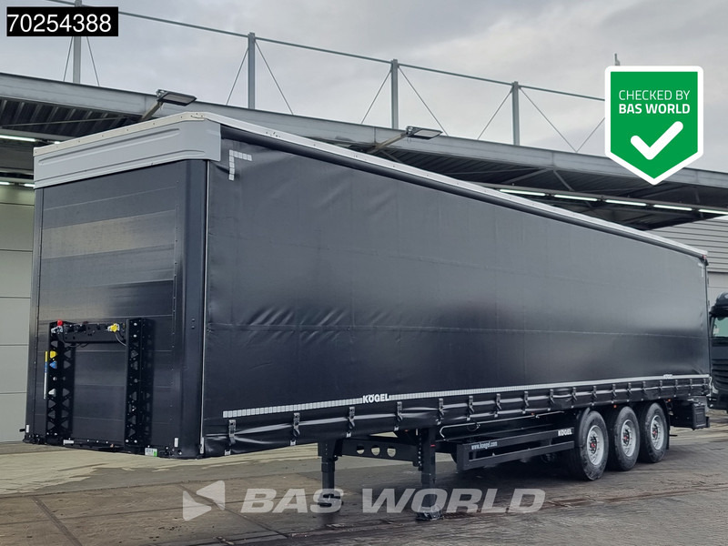 Kögel S24-1 3 axles NEW SAF Liftachse Edscha - Брезентово полуремарке: снимка 1 Kögel S24-1 3 axles NEW SAF Liftachse Edscha - Брезентово полуремарке: снимка 1