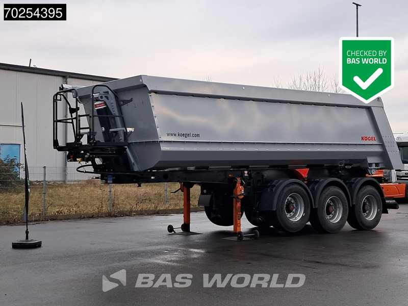 Kögel S24-4 3 axles 27m3 Liftachse - Самосвал полуремарке: снимка 1 Kögel S24-4 3 axles 27m3 Liftachse - Самосвал полуремарке: снимка 1