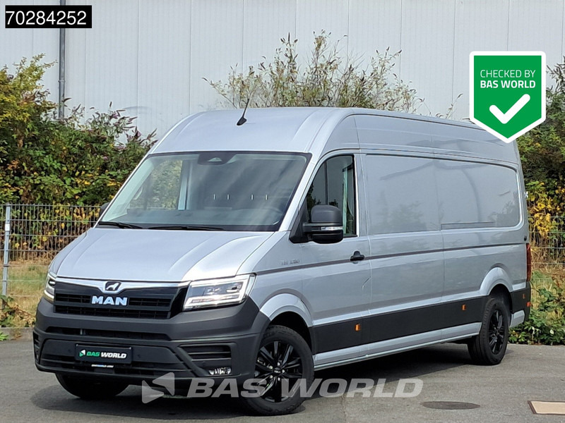 Нови Товарен бус MAN TGE 3.180 Neu! Automatik 2025 model Facelift L4H3 ACC AHK LED Navi Kamera Euro6 L3H2 14m3 A/C Towbar: снимка 1