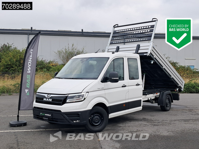 MAN TGE 3.180 Neu! Dreiseitenkipper Automatik 180PS LED Klima Tempomat 2,5t AHK Euro6 Kipper 10m3 A/C Towbar Cruise control - Бус самосвал: снимка 1 MAN TGE 3.180 Neu! Dreiseitenkipper Automatik 180PS LED Klima Tempomat 2,5t AHK Euro6 Kipper 10m3 A/C Towbar Cruise control - Бус самосвал: снимка 1