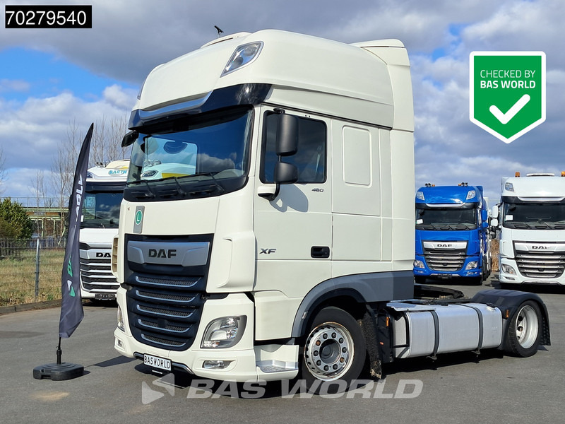 DAF XF 480 4X2 SSC Mega 2x Tanks Standklima ACC LED - Влекач: снимка 1 DAF XF 480 4X2 SSC Mega 2x Tanks Standklima ACC LED - Влекач: снимка 1