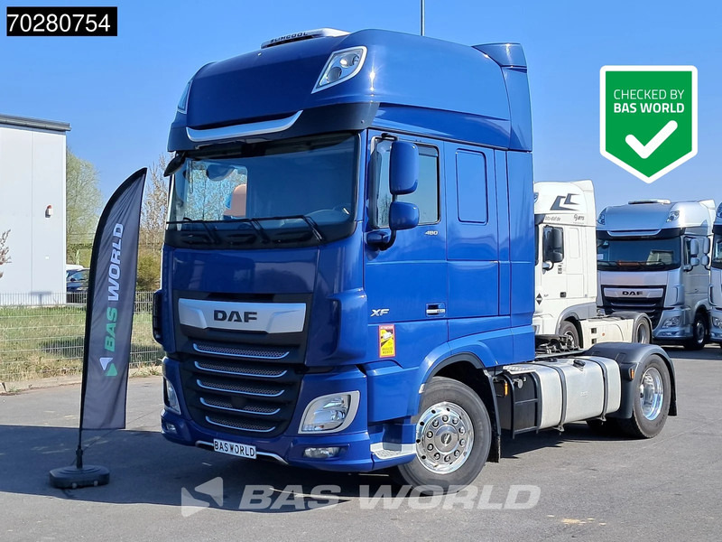 DAF XF 480 4X2 SSC Retarder PTO Standklima Alcoa's Navi ACC LED - Влекач: снимка 1 DAF XF 480 4X2 SSC Retarder PTO Standklima Alcoa's Navi ACC LED - Влекач: снимка 1