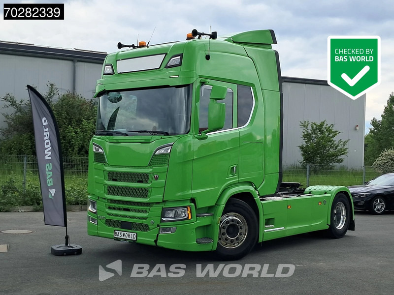 Scania R520 R 4X2 Retarder Full-Air Compressor PTO Alcoa's LED - Влекач: снимка 1 Scania R520 R 4X2 Retarder Full-Air Compressor PTO Alcoa's LED - Влекач: снимка 1