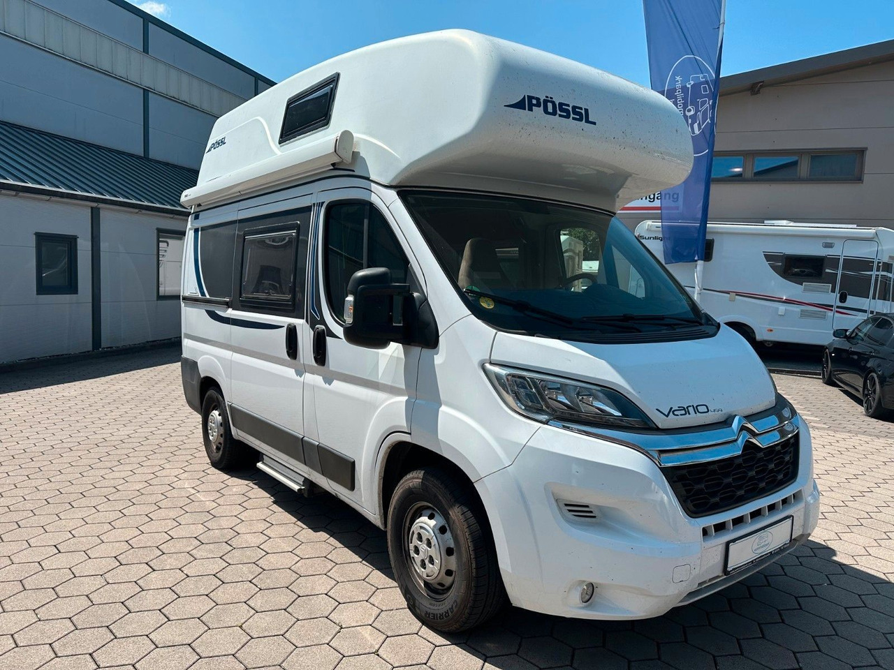 Pössl Vario 499/Hubbett/Klima/Markise/Finanzierung - Кемпер ван: снимка 1 Pössl Vario 499/Hubbett/Klima/Markise/Finanzierung - Кемпер ван: снимка 1