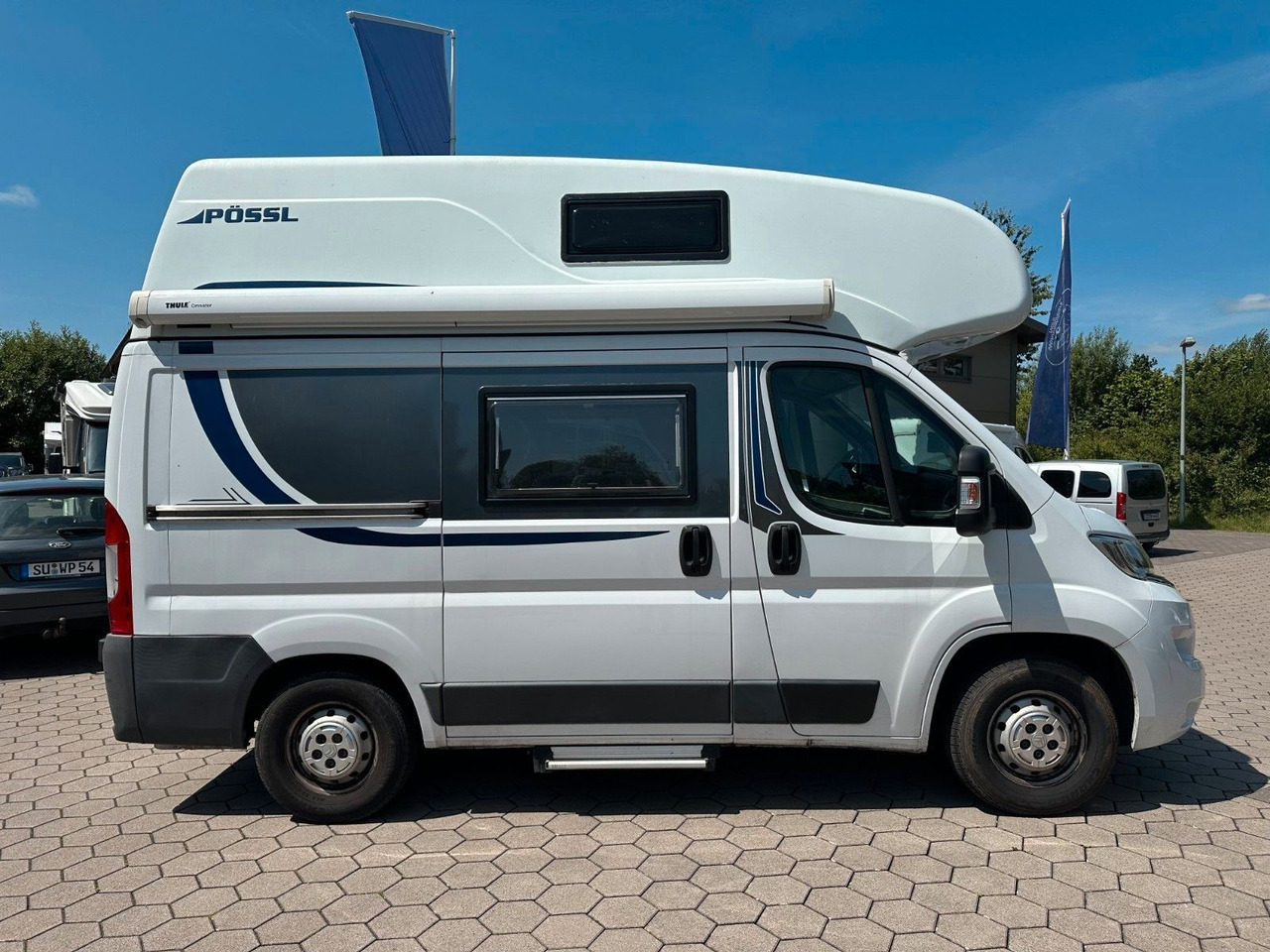 Pössl Vario 499/Hubbett/Klima/Markise/Finanzierung - Кемпер ван: снимка 3 Pössl Vario 499/Hubbett/Klima/Markise/Finanzierung - Кемпер ван: снимка 3