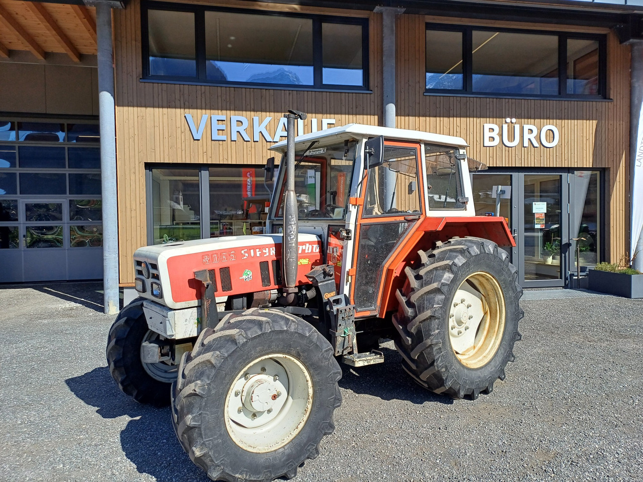 Steyr 8065 A (22836) - Трактор: снимка 1 Steyr 8065 A (22836) - Трактор: снимка 1