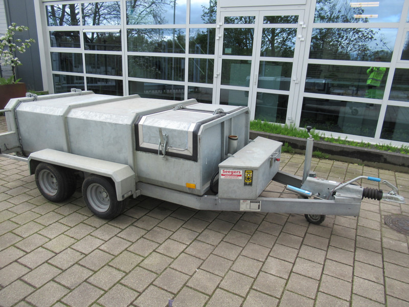 E.S.V.E AWK 2000 Kipper Gesloten Vloeistof Container Slib Kolk - Затворена каросерия ремарке: снимка 2 E.S.V.E AWK 2000 Kipper Gesloten Vloeistof Container Slib Kolk - Затворена каросерия ремарке: снимка 2