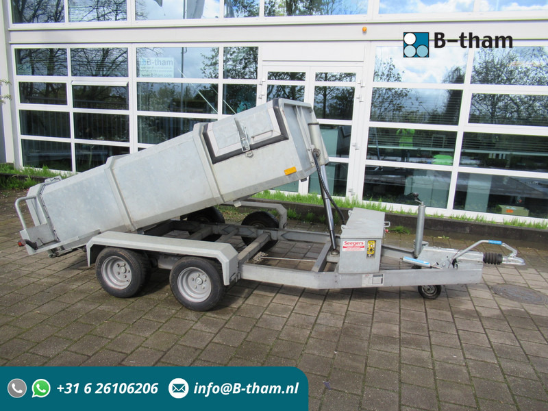 E.S.V.E AWK 2000 Kipper Gesloten Vloeistof Container Slib Kolk - Затворена каросерия ремарке: снимка 1 E.S.V.E AWK 2000 Kipper Gesloten Vloeistof Container Slib Kolk - Затворена каросерия ремарке: снимка 1