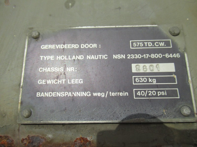 Holland Nautic NSN 2330-17-800-6446 - Бордово ремарке/ Платформа: снимка 5 Holland Nautic NSN 2330-17-800-6446 - Бордово ремарке/ Платформа: снимка 5