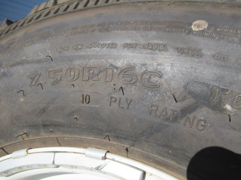 Land Rover Defender 7.50R16 2 x Velg ( staal ) + Band - Комплект колела за Лек автомобил: снимка 3 Land Rover Defender 7.50R16 2 x Velg ( staal ) + Band - Комплект колела за Лек автомобил: снимка 3