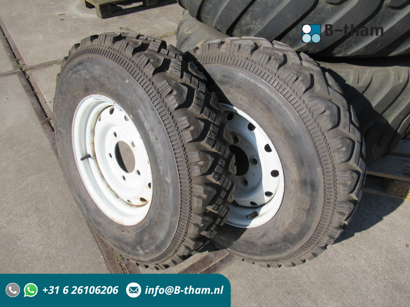 Land Rover Defender 7.50R16 2 x Velg ( staal ) + Band - Комплект колела за Лек автомобил: снимка 1 Land Rover Defender 7.50R16 2 x Velg ( staal ) + Band - Комплект колела за Лек автомобил: снимка 1