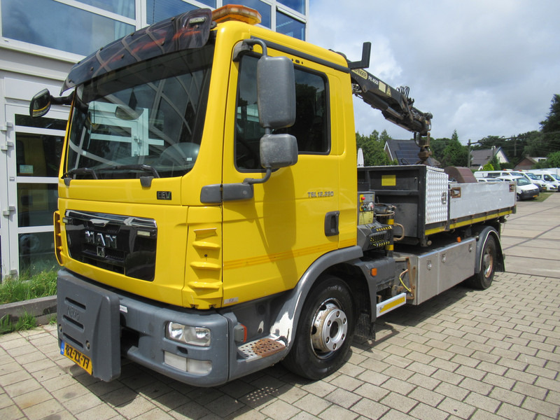 MAN 12.220 4X2 BB EEV + Palfinger PK4501 - Самосвал камион, Камион с кран: снимка 3 MAN 12.220 4X2 BB EEV + Palfinger PK4501 - Самосвал камион, Камион с кран: снимка 3