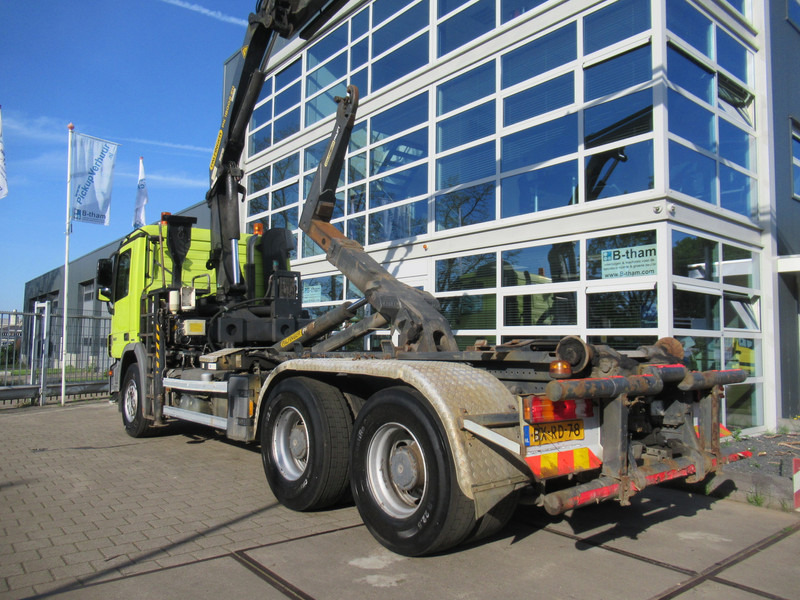 Mercedes-Benz Actros 2632 6X4 Steel + Palfinger PK18002-EH + 20T Haak Hook Haken - Контейнеровоз/ Сменна каросерия камион, Камион с кран: снимка 4 Mercedes-Benz Actros 2632 6X4 Steel + Palfinger PK18002-EH + 20T Haak Hook Haken - Контейнеровоз/ Сменна каросерия камион, Камион с кран: снимка 4