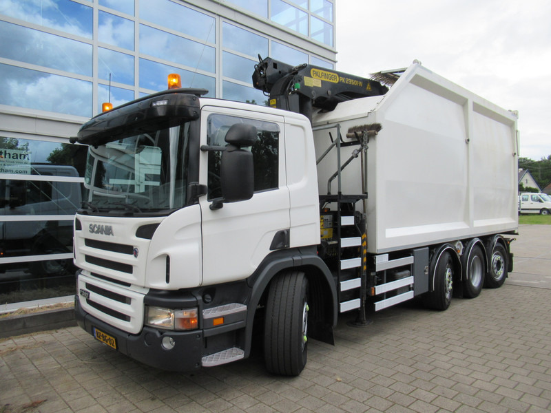 Scania P360 B 8X2*6 Kipper + Palfinger 22T/M - Самосвал камион, Камион с кран: снимка 3 Scania P360 B 8X2*6 Kipper + Palfinger 22T/M - Самосвал камион, Камион с кран: снимка 3