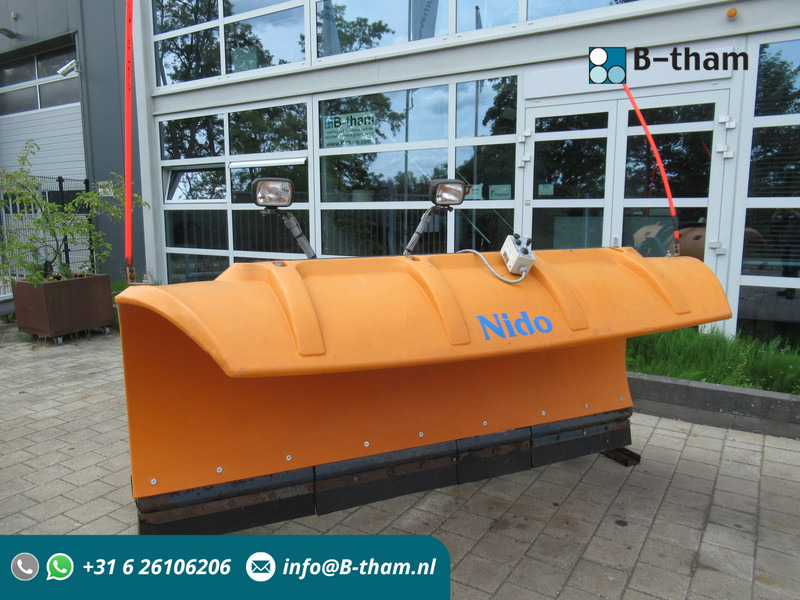 Schmidt NIDO SNK240-R 24V 270CM Sneeuwploeg Schneepflug SnowPlow - Гребло за сняг: снимка 1 Schmidt NIDO SNK240-R 24V 270CM Sneeuwploeg Schneepflug SnowPlow - Гребло за сняг: снимка 1