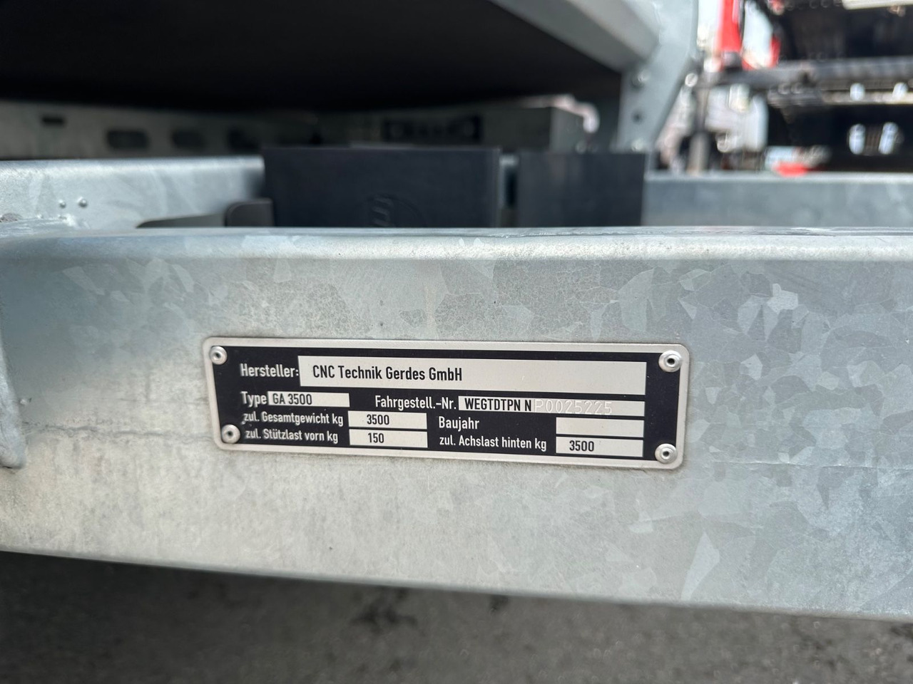 Ремарке за дърва CNC Technik Gerdes Selbstentlader/Hackschnitzel: снимка 7