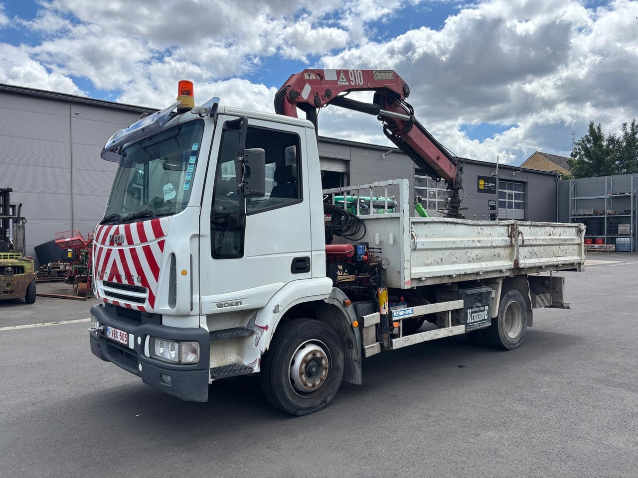 Iveco Eurocargo ML120E21 /Kipper/ Kran/ kein Brief! - Самосвал камион, Камион с кран: снимка 1 Iveco Eurocargo ML120E21 /Kipper/ Kran/ kein Brief! - Самосвал камион, Камион с кран: снимка 1