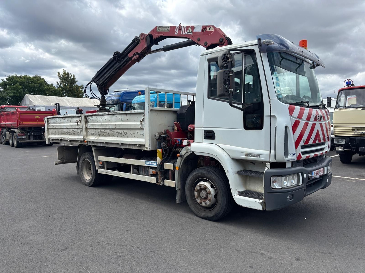 Iveco Eurocargo ML120E21 /Kipper/ Kran/ kein Brief! - Самосвал камион, Камион с кран: снимка 2 Iveco Eurocargo ML120E21 /Kipper/ Kran/ kein Brief! - Самосвал камион, Камион с кран: снимка 2