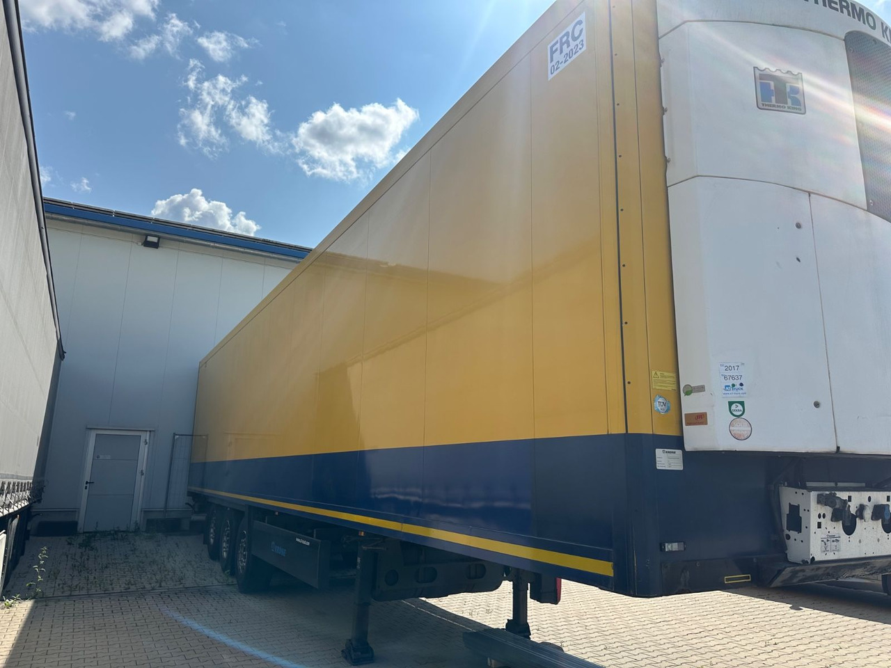 Krone Thermoking/ SD TKS/ SLXi300 - Рефрижератор полуремарке: снимка 2 Krone Thermoking/ SD TKS/ SLXi300 - Рефрижератор полуремарке: снимка 2