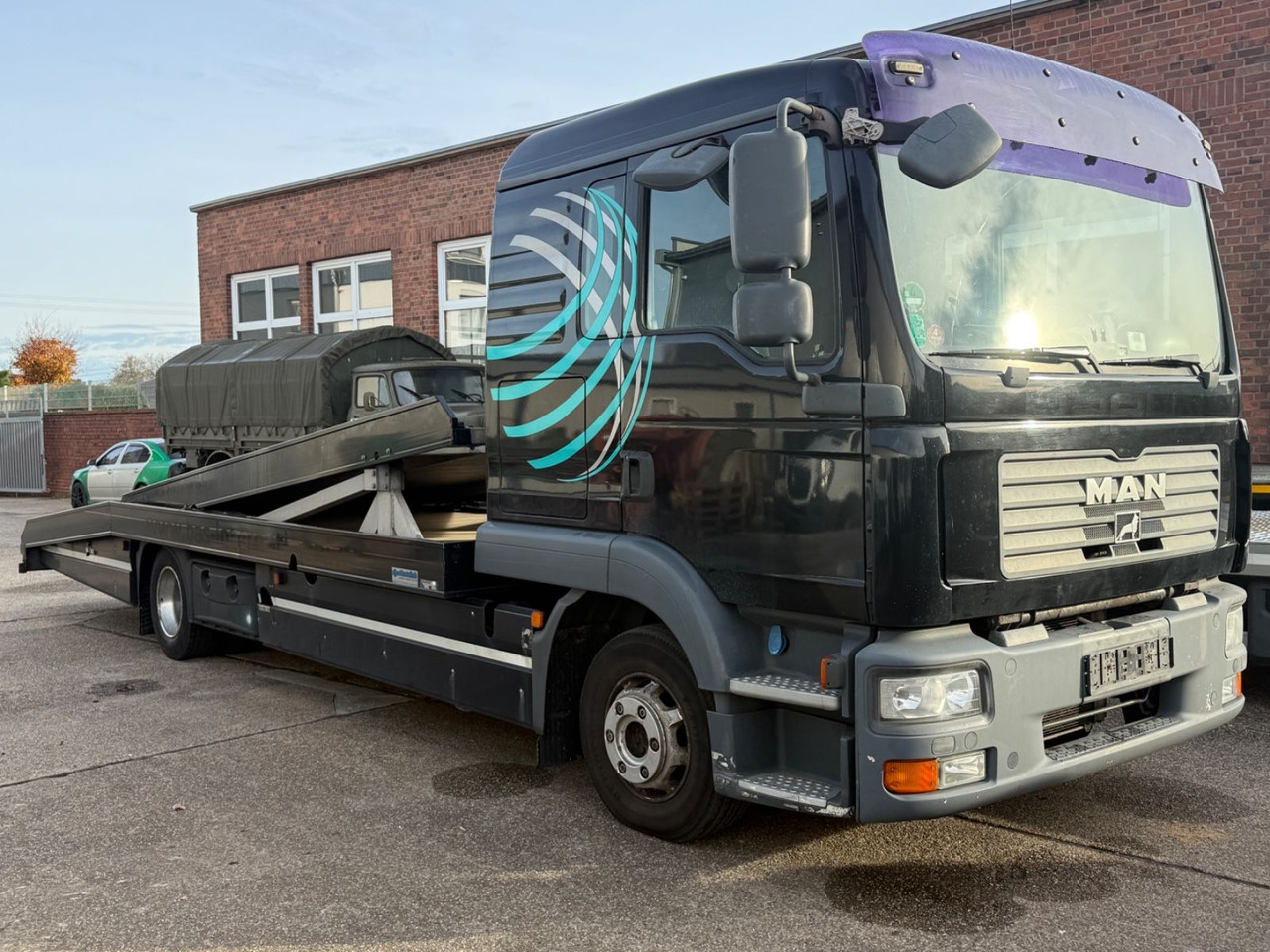 MAN TGL 8.210BL Moetefindt Doppelstock, Klima, Winde - Автовоз камион: снимка 1 MAN TGL 8.210BL Moetefindt Doppelstock, Klima, Winde - Автовоз камион: снимка 1