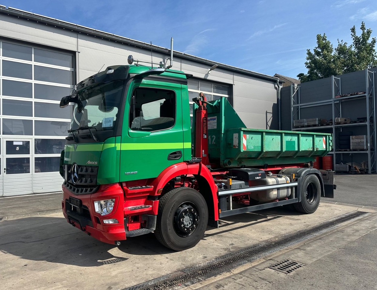 Mercedes-Benz Arocs 1836/10,7L/Hiab Ultima 14S/4x2/Autom. - Мултилифт с кука камион: снимка 1 Mercedes-Benz Arocs 1836/10,7L/Hiab Ultima 14S/4x2/Autom. - Мултилифт с кука камион: снимка 1