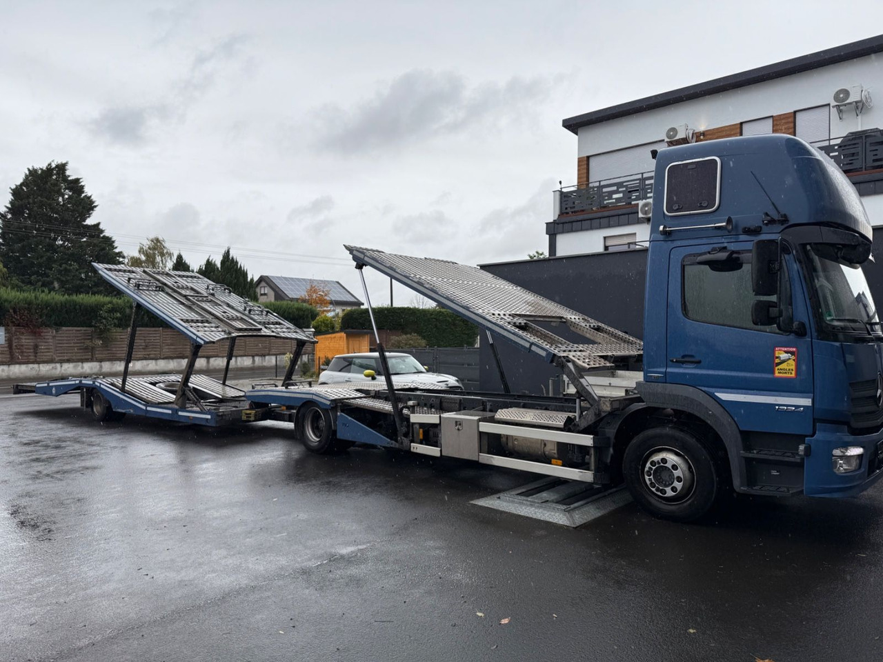 Mercedes-Benz Atego 1324 FVG 2017, VDI 2700, neuer Atm., Top - Автовоз камион: снимка 1 Mercedes-Benz Atego 1324 FVG 2017, VDI 2700, neuer Atm., Top - Автовоз камион: снимка 1