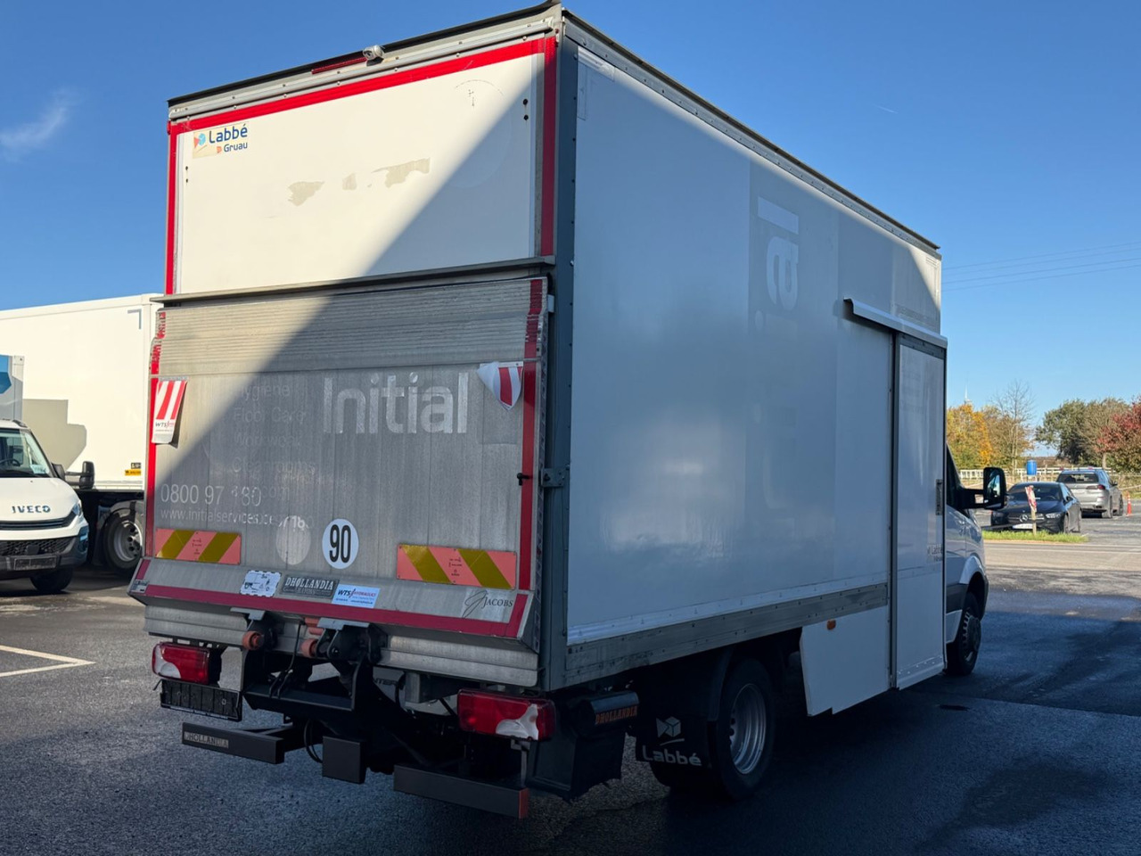 Mercedes-Benz Sprinter 516 cdi Koffer, Lbw, Automatik - Лекотоварен автомобил фургон: снимка 3 Mercedes-Benz Sprinter 516 cdi Koffer, Lbw, Automatik - Лекотоварен автомобил фургон: снимка 3