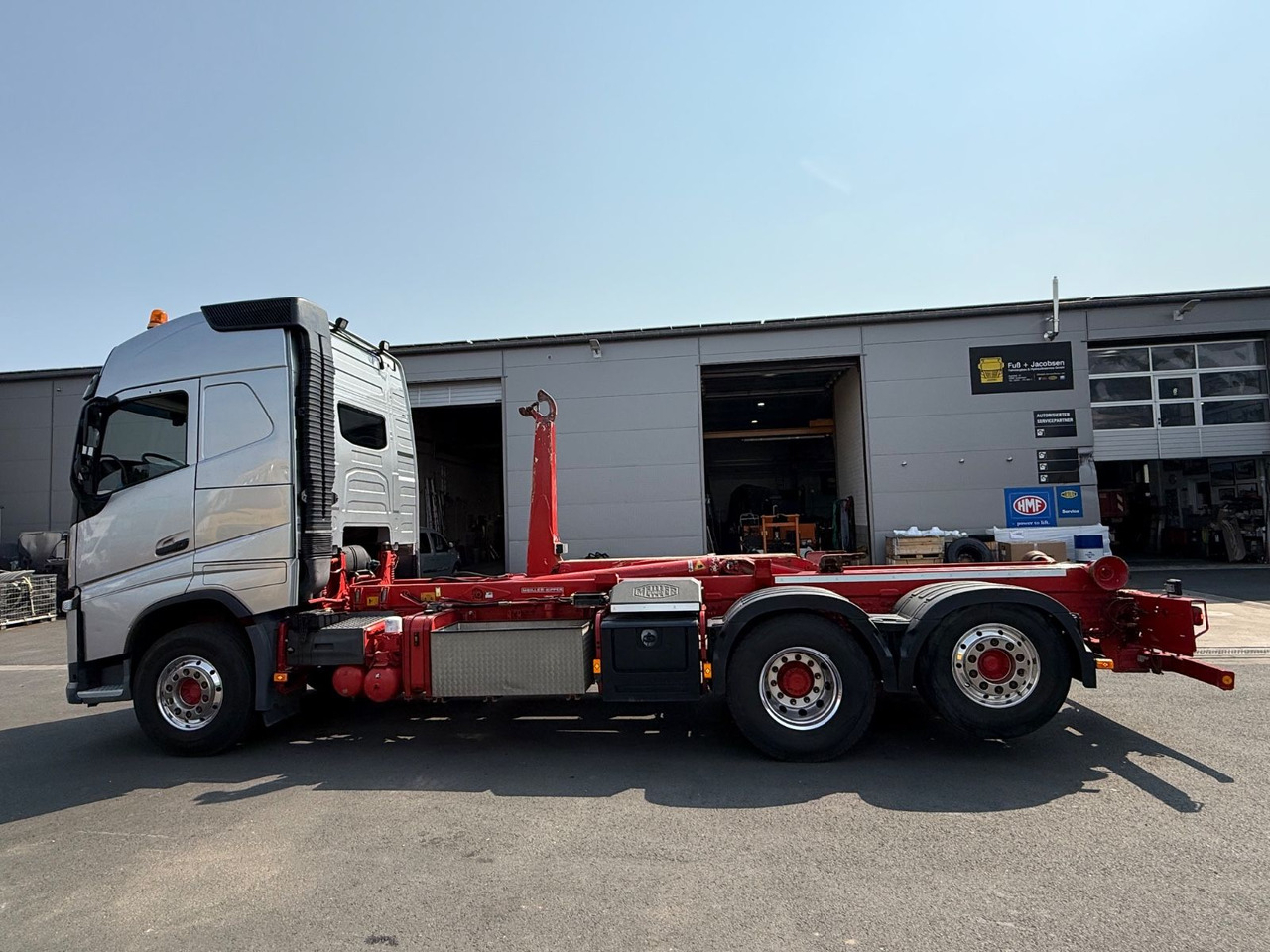 Volvo FH 540 /Meiller-KS 20-70/6x2/Lift-Lenkachse - Мултилифт с кука камион: снимка 5 Volvo FH 540 /Meiller-KS 20-70/6x2/Lift-Lenkachse - Мултилифт с кука камион: снимка 5
