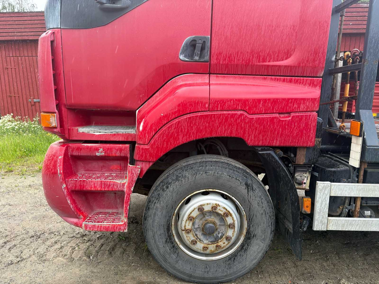 Автовоз камион Machine transporter Sisu E12M 11.9: снимка 9