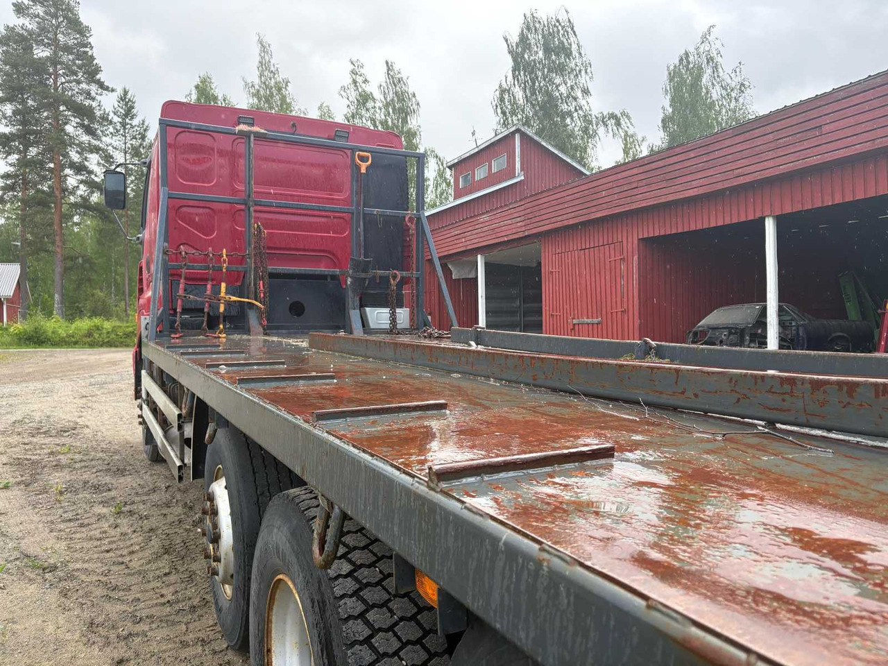 Автовоз камион Machine transporter Sisu E12M 11.9: снимка 17