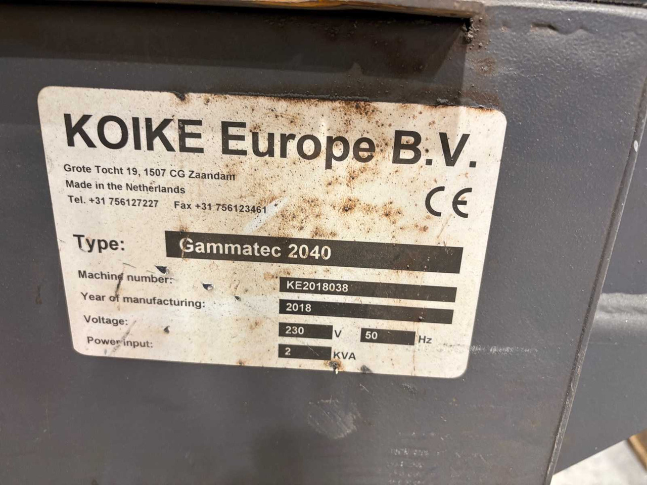 Металообработваща машина Plasma cutting machine Koike Gammatec GT 2040: снимка 17