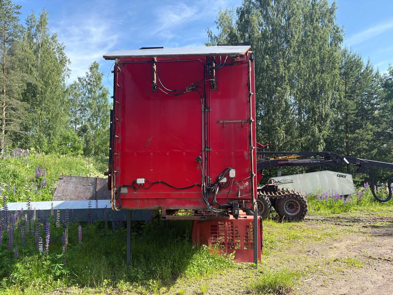 Wood chip container 46m³ - Брезентова каросерия: снимка 2 Wood chip container 46m³ - Брезентова каросерия: снимка 2