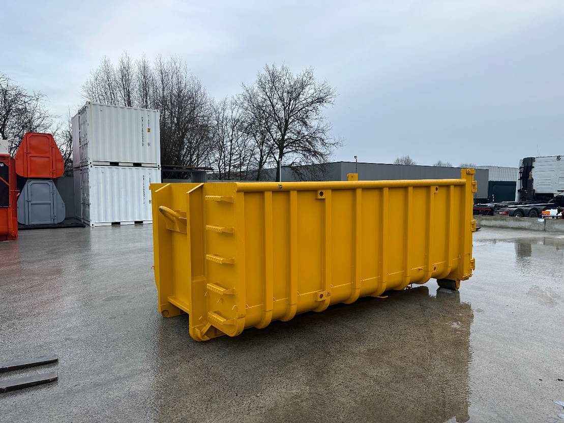 Sidalco 15 m3 kort met Franse klep deuren - Мултилифт контейнер: снимка 4 Sidalco 15 m3 kort met Franse klep deuren - Мултилифт контейнер: снимка 4