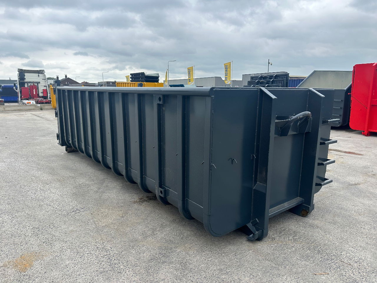 Sidalco 20 m3 Franse deur klep combinatie - Мултилифт контейнер: снимка 1 Sidalco 20 m3 Franse deur klep combinatie - Мултилифт контейнер: снимка 1