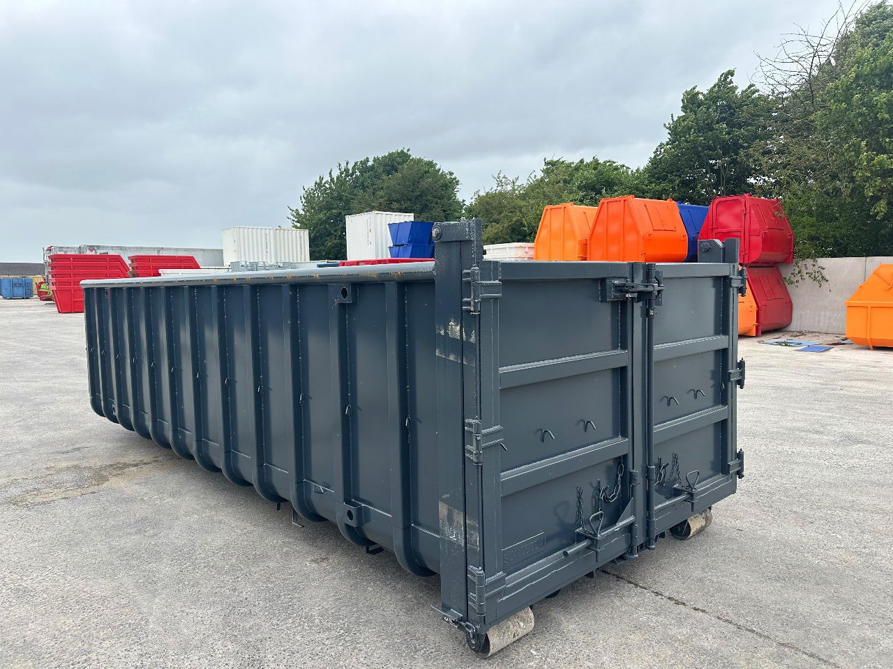 Sidalco 20 m3 Franse deur klep combinatie - Мултилифт контейнер: снимка 3 Sidalco 20 m3 Franse deur klep combinatie - Мултилифт контейнер: снимка 3
