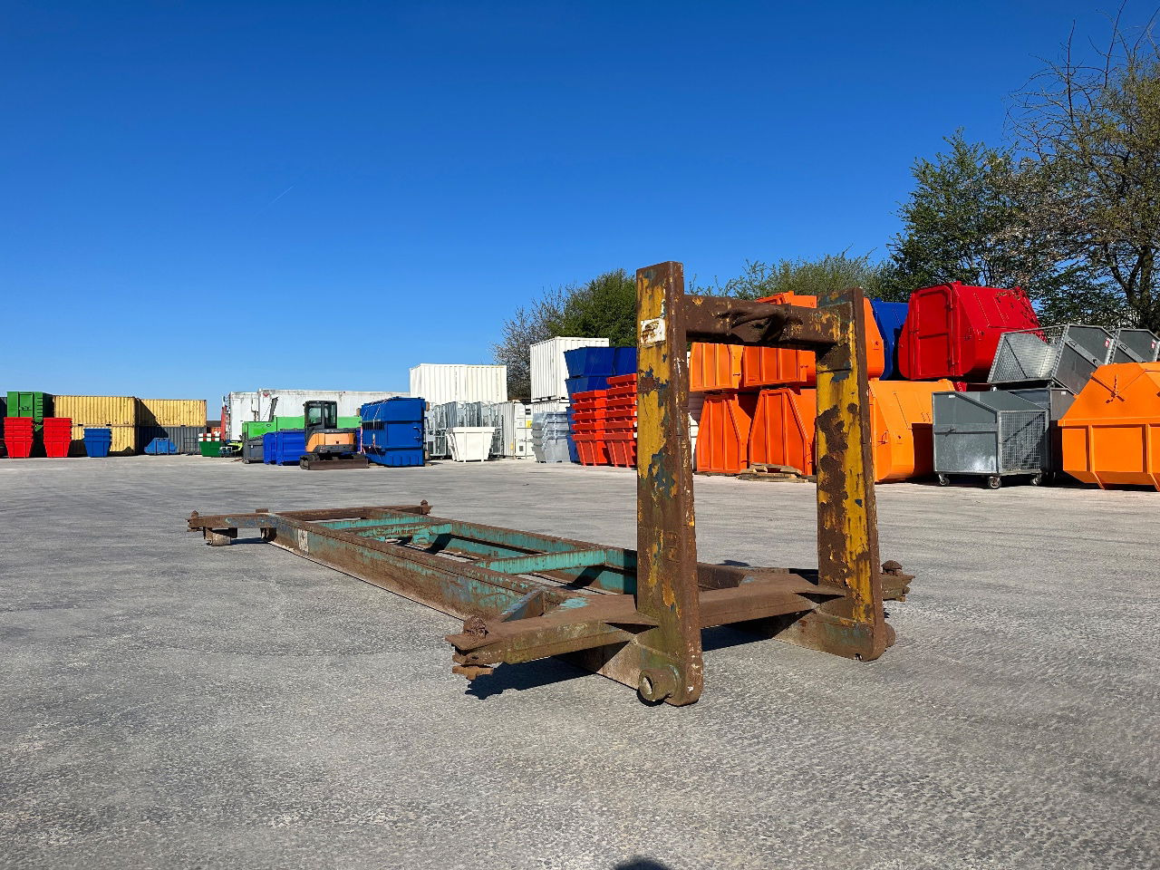 Diversen Twistlock 20 Ft haakarm frame - Сменяема каросерия/ Контейнер: снимка 1 Diversen Twistlock 20 Ft haakarm frame - Сменяема каросерия/ Контейнер: снимка 1