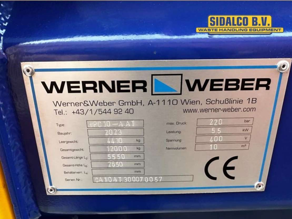 Werner & Weber MPC 10 met kiep systeem portaalarm opname - Контейнер за строителни отпадъци: снимка 3 Werner & Weber MPC 10 met kiep systeem portaalarm opname - Контейнер за строителни отпадъци: снимка 3